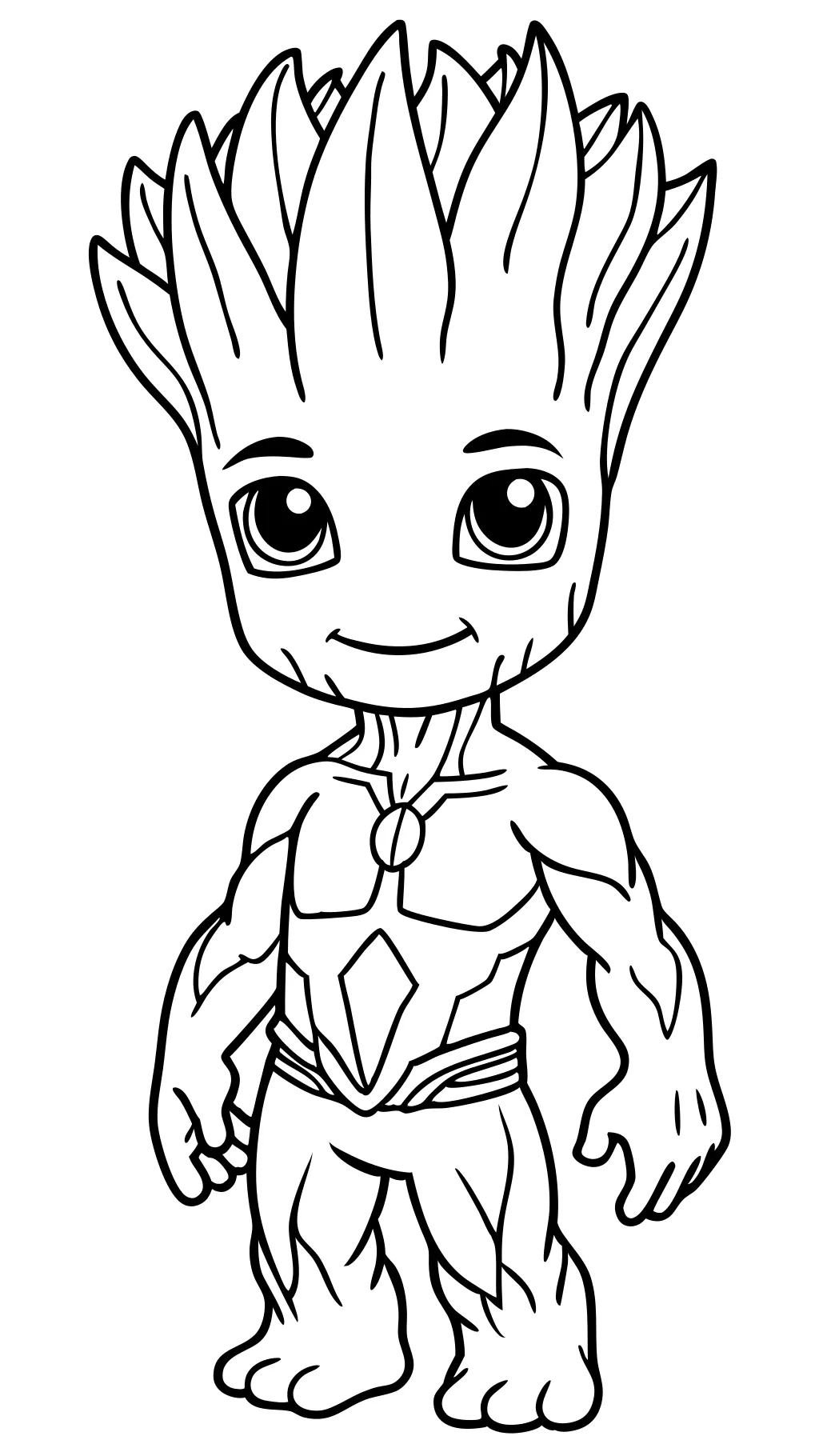 groot coloring pages